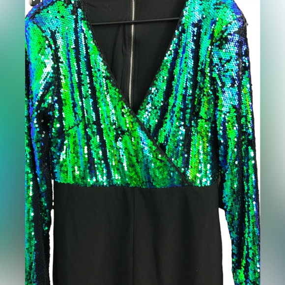 Mermaid sequin jumpsuit size XL - Picture 2 of 4